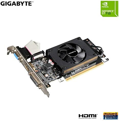 GIGABYTE 2GB RAM DDR3 SDRAM Video Graphics Cards GV-N710D3-2GL REV2.0 for Desktop