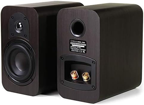 Micca RB42 Reference 2-Way Passive Bookshelf Speakers, Stereo Pair, Walnut