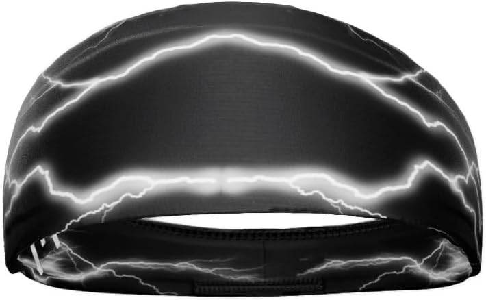 40+ Designs! Unisex Headband/Sweatband. Best for Sports, Fitness, Working Out, Yoga. Tapered Design