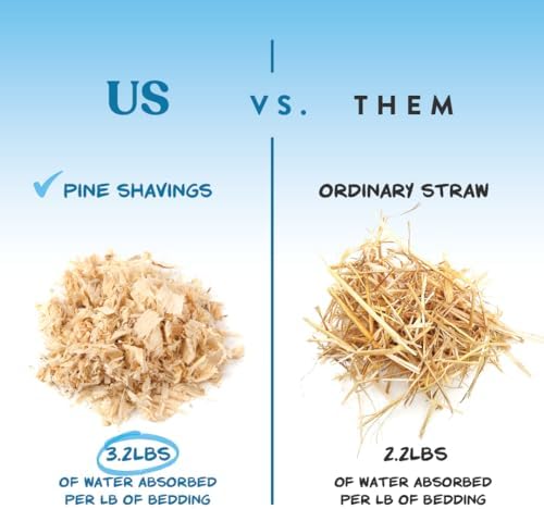 Manna Pro Fresh Flakes Pine Shavings Chicken Coop Bedding, 4 Cu Ft