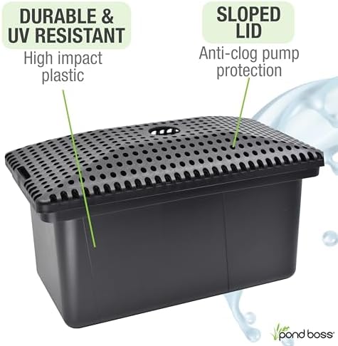 pond boss Medium Filter Kit with Pump for Ponds and Water Features