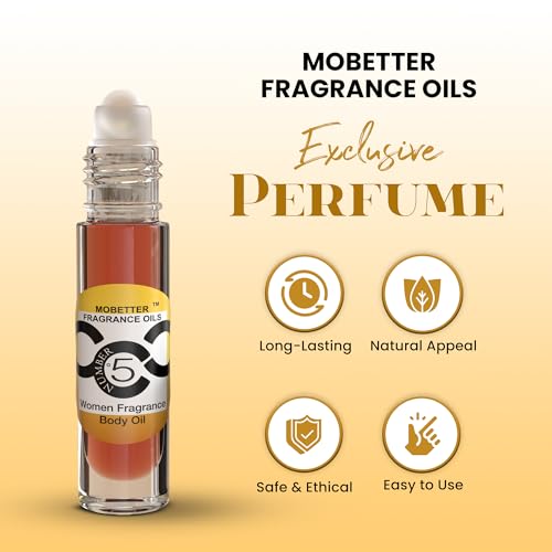 MOBETTER FRAGRANCE OILS Number 5 CCC Perfume Fragrance Body Oil for Women