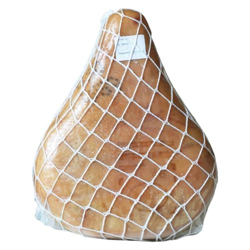 Prosciutto di San Daniele D.O.P. - Boneless Whole Ham – Authentic Italian Prosciutto, Dry-Cured Pork Leg Aged 18 Months