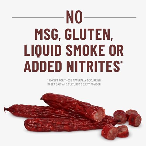 Duke's Pork Original Smoked Shorty Sausages, 7g Protein Per Serving, 4 oz. (Pack of 8)