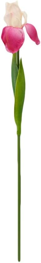 Angel Isabella Artificial Flowers - 16" Iris Artificial Flowers for Decoration in Wedding Flowers Bouquets, Flower Vases, Arrangements