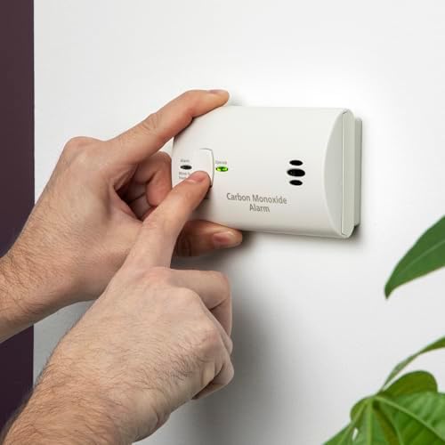 Kidde Carbon Monoxide Detector, AA Battery Powered, Portable for Travel or Home, 85 dB Alarm, LED Status Indicators, 3rd Edition, 6 Pack