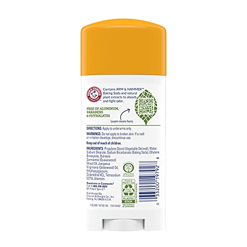 Arm & Hammer Essentials? Deodorant Unscented - 2.5 oz - 2pc