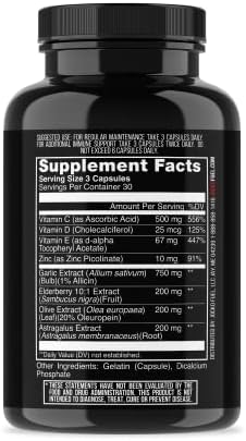 Jocko Fuel Cold War Immune Support, Daily Defense Supplement | 30 Serving