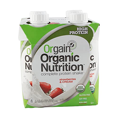 ORGAIN Organic Creamy Chocolate Fudge Drink, 11 FZ