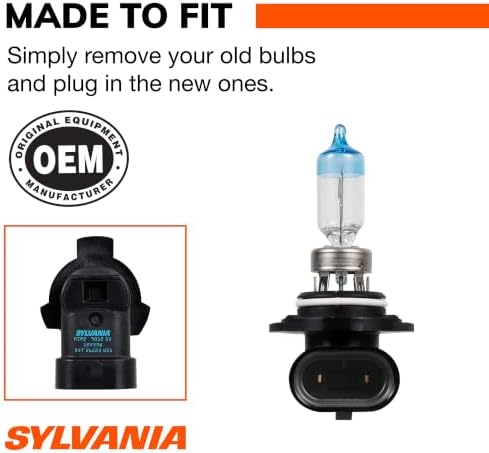 SYLVANIA - 9012 SilverStar Ultra - High Performance Halogen Headlight Bulb, High Beam, Low Beam and Fog Replacement Bulb