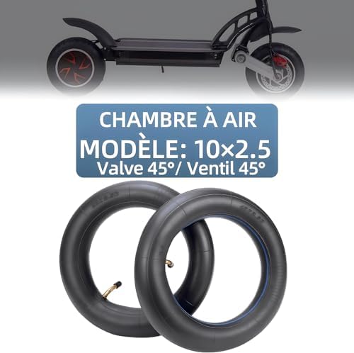 10x2.125 Inner Tube 2 Pack for Stroller Tricycle Kid Bike
