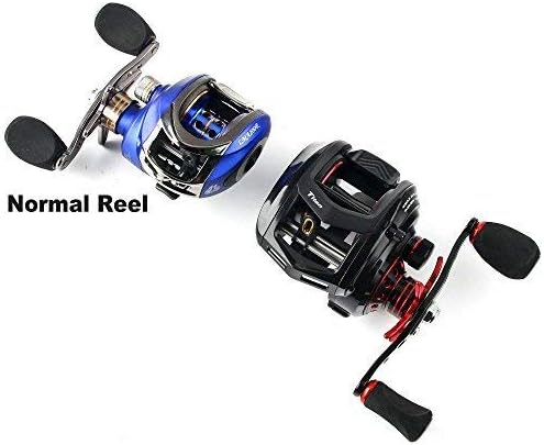JOHNCOO Titan Baitcasting Reel Max Drag 13 Kgs Big Fish Fishing Reel for Saltwater and Freshwater Heavy Duty