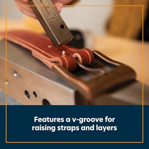 Weaver Leather Supply Harnessmaker’s Combination Small Anvil, Sturdy Steel Anvil Tools, Compact Leathercraft Tool for Tack Repair, Riveting
