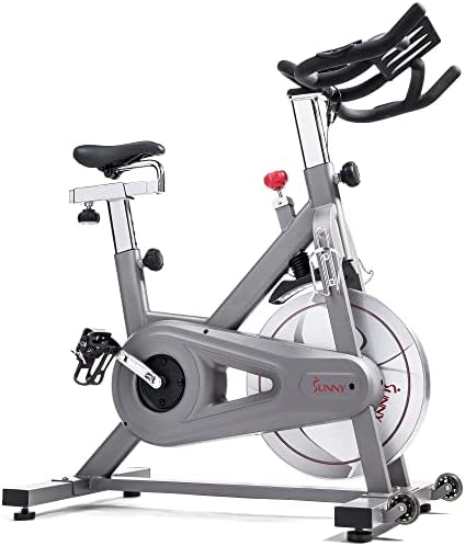 Sunny Health & Fitness Magnetic Exercise Bike for Indoor Cycling