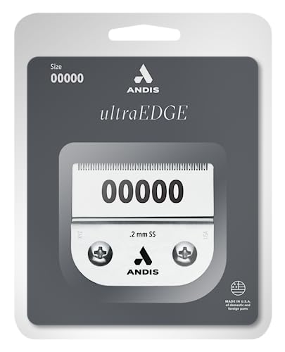 Andis 64160 UltraEdge Carbon-Infused Steel Detachable Outliner Blade, .1mm Cut Length