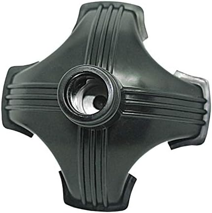 RMS Cane Tip - Self Standing Quad Base Replacement for Most Walking Canes, Sticks