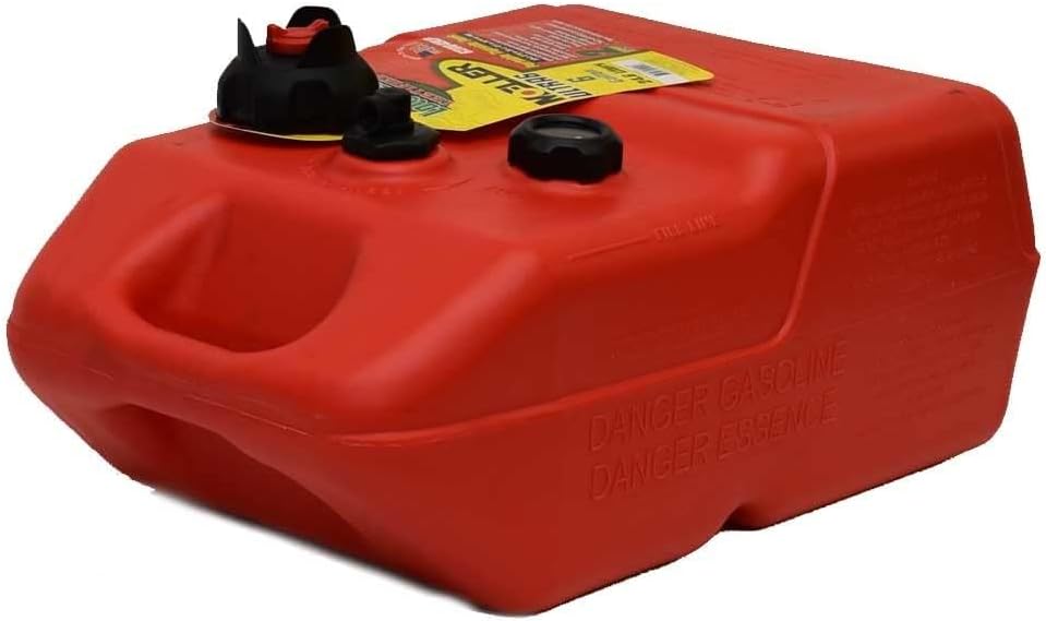 Moeller Marine EPA- Compliant Topside Fuel Tank - 6 Gallons, Low Profile, Model# 620049LP