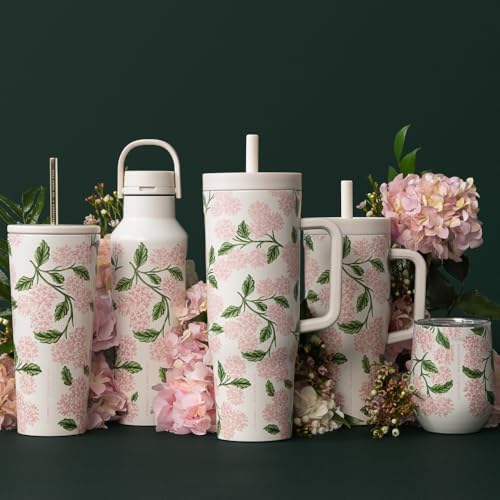 Corkcicle x Rifle Paper Co. 12 oz Insulated Tumbler, Blush Lively Floral