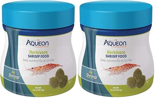 Aqueon Herbivore Shrimp Disc Food 1.6 Ounces