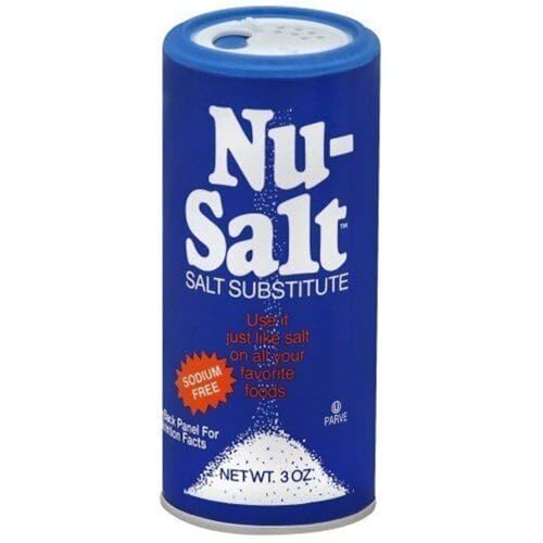 Nu-Salt Substitute Shaker, 3 Ounce (Pack of 36)