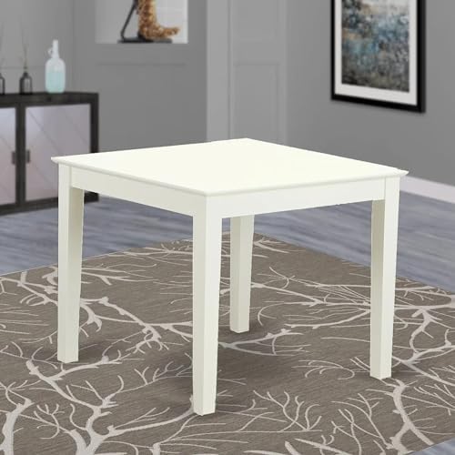 East West Furniture OXT-ANA-T Oxford Square Dining Table for Small Spaces, 36x36 Inch, Natural