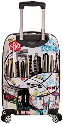 Rockland Departure Hardside 2 Piece Spinner Wheel Luggage, (20"/28"), Departure