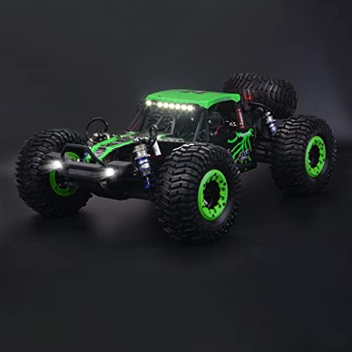 1/10 Scale 4WD RC Cars for Adults Brushless+Wheel，Max 43 MPH Off-Road Fast RC Cars (red)