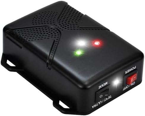Battery Operated Ultrasonic Under Hood Rodent Repellent for Car Engines