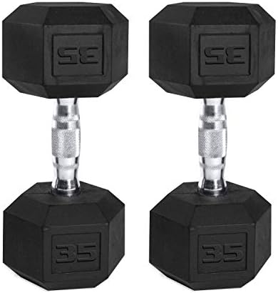 Cap Coated Hex Dumbbell Weight