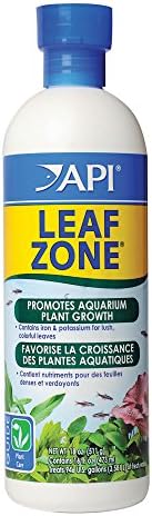 API LEAF ZONE Freshwater Aquarium Plant Fertilizer 18-Ounce Bottle White