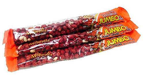LA MOLIENDA Cacahuate Garapiñado Jumbo 4 PACK 142 gr. c/u | Peanut Caramel Jumbo Size 4 PACK 5 oz. each.