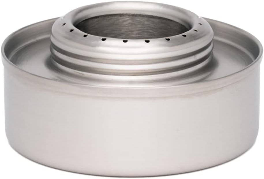 The Pathfinder School Stainless Steel Alcohol Camp Cooking Pack Stove