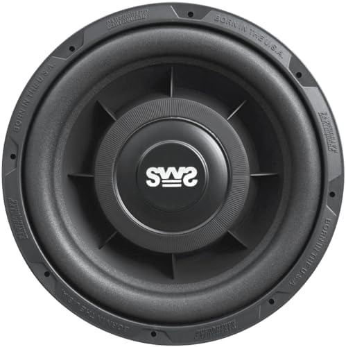 Earthquake Sound i82SWS 8-inch Shallow Woofer System Under-the-Seat Subwoofers with Gaskets, 2-Ohm (Pair)