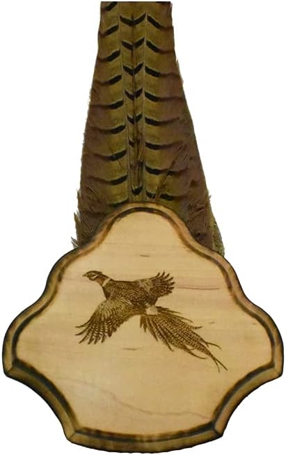 Pheasant Plaque- Standard Hardwood