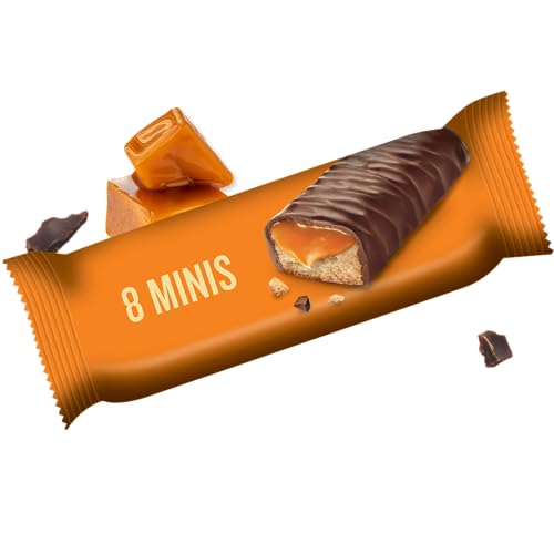 Little Secrets Milk Chocolate Caramel Cookie Bars | 12 Twin Packs | Made in Europe | Nothing Artificial & No Sugar Alcohols | Sustainable Cocoa
