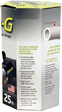 zero-G Lightweight, Kink-Resistant, Heavy Duty Garden Hoses (5/8" x 25')