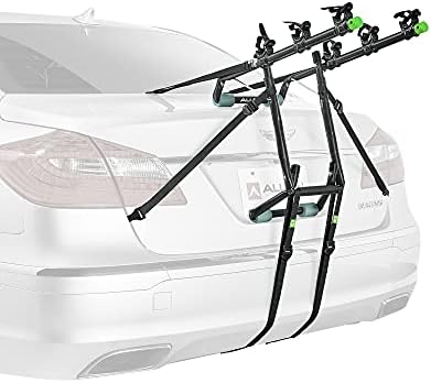 Allen Sports Deluxe 2-Bike Trunk Mount Rack, Model 102DN-R, Black