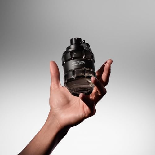 Viktor&Rolf Spicebomb Eau de Toilette - Gourmand Cologne for Men | Fragrance with Cinnamon, Black Pepper & Tobacco Accord - Long Lasting - Warm Mens Scent Perfect for Cool Nights