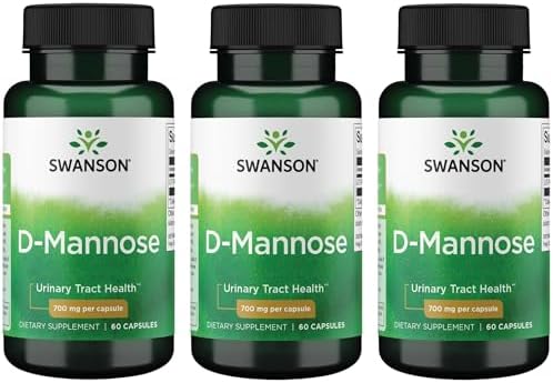 Swanson D-Mannose 700 Milligrams 60 Capsules