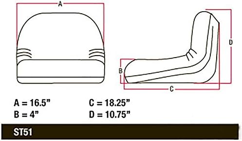 GY20495 One New Seat Made to Fit John Deere JD Riding Mower LA100 L100 L105 L108 L110 L111 X110 102 105 125