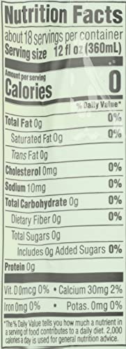 Whole Foods Market, Lemon Sparkling Mineral Water, 16.9 Fl Oz, 6 Count