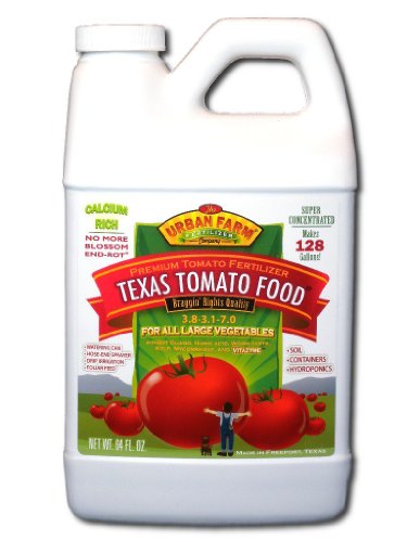 Texas Tomato Food. Competition Tomato Fertilizer. 1/2 Gallon