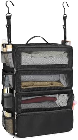 Suitcase Organizer Travel Bags Organizer for Luggage Compression Hanging Packing Cubes for Travel Carry on Closet (Bag Only)