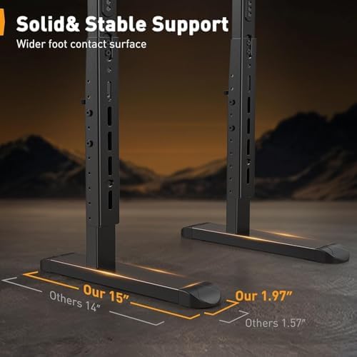 Perlegear Universal TV Stand Legs for Most 37–90 Inch TVs up to 150 lbs, Height Adjustable TV Legs Replacement Suitable for Soundbar