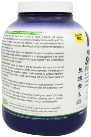 Performance Inspired Nutrition Smart Mass Gainer – 50G Protein, 900 Calories, Creatine, L-Glutamine & Digestive Enzymes – Muscle Recovery & Growth – Chocolate Milkshake – 6 lb | 50G Protein - 900 Calories - Creatine, L-Glutamine & Digestive Enzymes