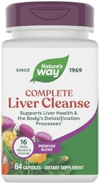 Nature's Way Complete Liver Cleanse with Milk Thistle, 84 Capsules | With Milk Thistle, Dandelion Root