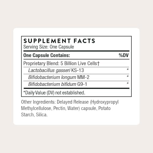 THORNE FloraMend Prime Probiotic, 5 Billion Live Cells, 30 Capsules | Clinically Studied for Weight Management