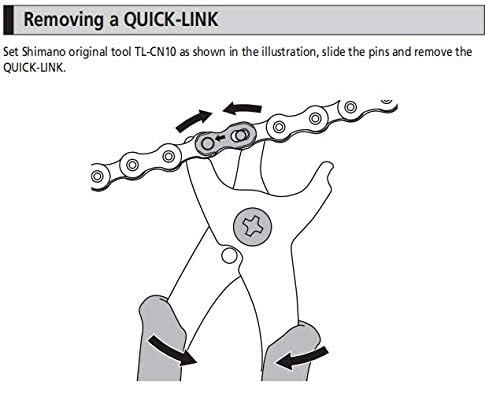 SHIMANO 11 Speed Chain Quick Link Connector SM-CN900 (2 Pairs)
