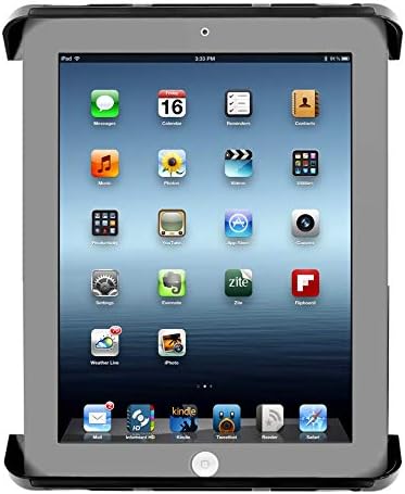 RAM MOUNTS Tab-Tite Tablet Holder for iPad and 8.5"-11" Tablets | Spring-loaded cradle with AMPS compatibility for tablets with or without cases