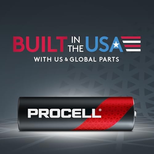 PROCELL AAA Alkaline Batteries, 1.5V Professional Low-Drain, 144-Count Bulk | Industrial triple A cells, 10-year shelf life, ANSI/IEC tested, remotes